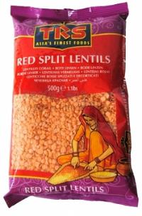 RED SPLIT LENTILS 500G TRS